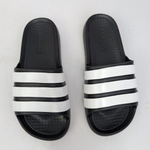 Adidas Black and White Slippers KA 02