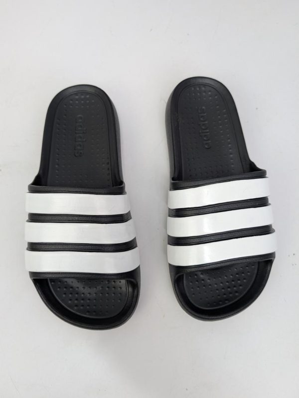 Adidas Black and White Slippers KA 02