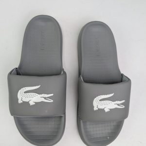 Gray Lacoste Slippers KA 06