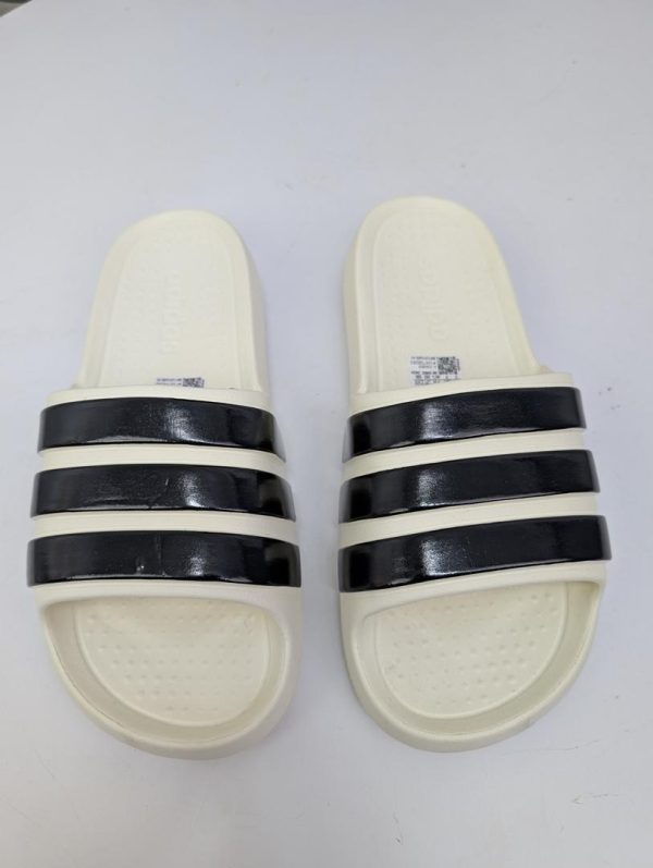 Adidas Cream and black Slippers KA 05