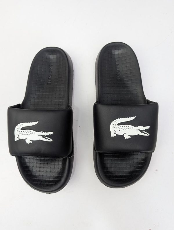 Lacoste Black Slippers KA 04